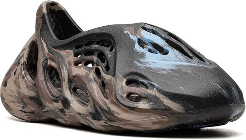 Adidas Mens Yeezy Foam rnr slip on Sandals عارضة غير رسمية - رمادية - حجم 13 م in Saudi Arabia