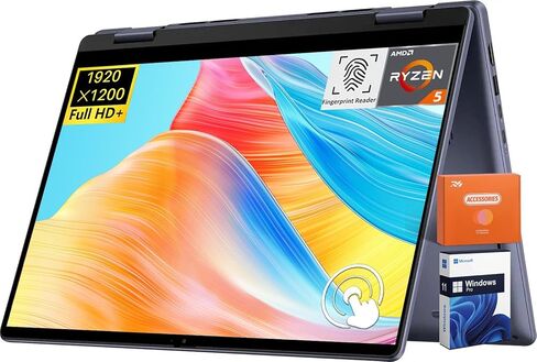 ديل انسبايرون 2 في 1 شاشة لمس ال اي دي ، i7-8565U، 8 جيجا 2666 ميجا هرتز دي دي ار4، 256 جيجا، 2 جيجا اس اس دي، 14 انش، فضي، اليكسا مدمج (i5482-7069SLV-PUS) in Saudi Arabia