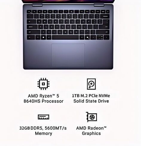 ديل انسبايرون 2 في 1 شاشة لمس ال اي دي ، i7-8565U، 8 جيجا 2666 ميجا هرتز دي دي ار4، 256 جيجا، 2 جيجا اس اس دي، 14 انش، فضي، اليكسا مدمج (i5482-7069SLV-PUS) in Saudi Arabia