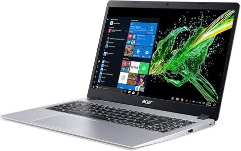Acer Aspire 5 A515-55-56VK، شاشة 15.6 بوصة عالية الدقة IPS، الجيل العاشر Intel Core i5-1035G1، 8 جيجابايت DDR4، 256 جيجابايت NVMe SSD، Intel Wireless WiFi 6 AX201، قارئ بصمات الأصابع، لوحة مفاتيح بإضاءة خلفية، Windows 10 Home in Kuwait