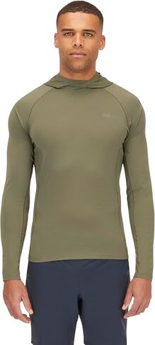 Rab Men's Sonic Hoody - Lightweight Breathable Baselayer Shirt for Hiking & Trail Running in Saudi Arabia