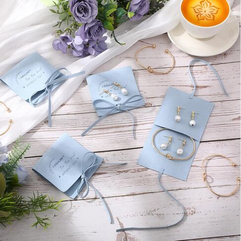 Quelay 24 Pcs Bridesmaid Pearl Jewelry Set of 8 Bridesmaid Bracelet Earrings Jewelry Gift Pouch with Bow Tie I Couldn't Tie The Knot Without You Wedding Bride Shower Supplies in Saudi Arabia