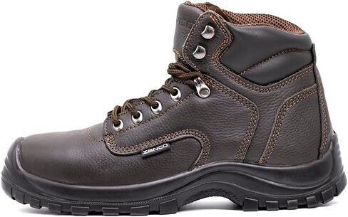 ZANCO MEN'S 6" STEEL TOE ELECTRICAL HAZARD SAFETY WORK BOOTS/HIKING BOOTS in Kuwait