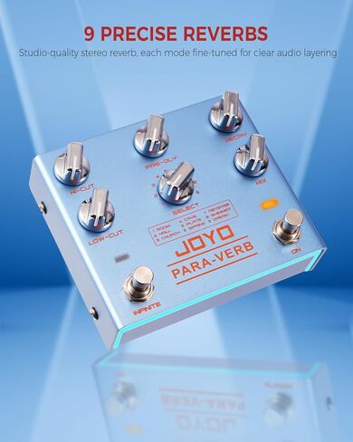 JOYO High Gain Overdrive Effect Pedal Amplifier Simulation Guitar Pedals with Real Amp Head Tone for Electric Guitar (RIGEL PREAMP R-24) in Saudi Arabia