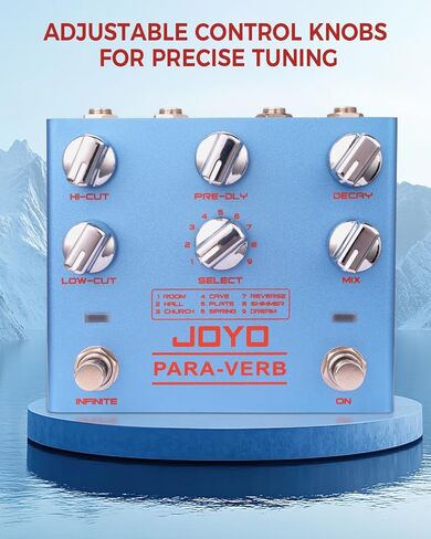 JOYO High Gain Overdrive Effect Pedal Amplifier Simulation Guitar Pedals with Real Amp Head Tone for Electric Guitar (RIGEL PREAMP R-24) in Saudi Arabia