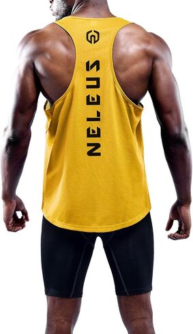 NELEUS Men's 3 Pack Workout Running Tank Top Sleeveless Gym Athletic Shirts in Saudi Arabia