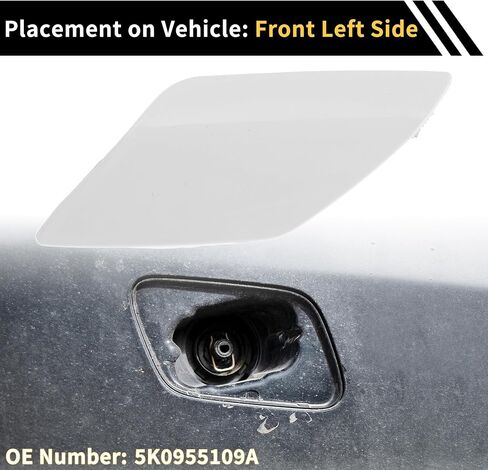 1 PC PCPER COMPER WASHER GUSSH COOD COOD FOW VW GOLF 6 MK6 GTI 2009-2013 WOSPER TRIM COVER in Saudi Arabia