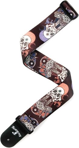 D'Addario Accessories Locking Guitar Strap - Guitar Accessories - Electric Guitar Strap, Acoustic Guitar Strap, Acoustic Electric Guitar Strap & Bass Guitar Strap - Alchemy - Gothic Cross in Saudi Arabia