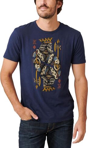 Lucky Brand Men's King of Diamonds Tee in Saudi Arabia