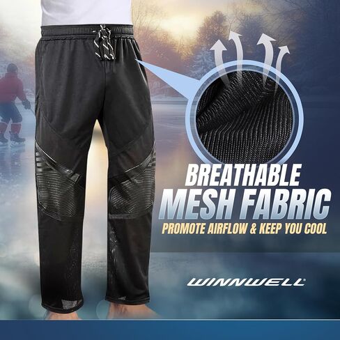 Winnwell Inline Roller Hockey Pant - Protective Equipment for Senior & Junior Players - for Mens & Womens Players in Saudi Arabia