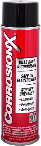 CorrosionX Corrosion Technologies 90102 (16 oz aerosol) – Multi-Purpose Lubricant, Penetrant, Rust and Corrosion Preventative | Industrial Strength | Marine Grade | Cleans Lubricates Protects in Saudi Arabia