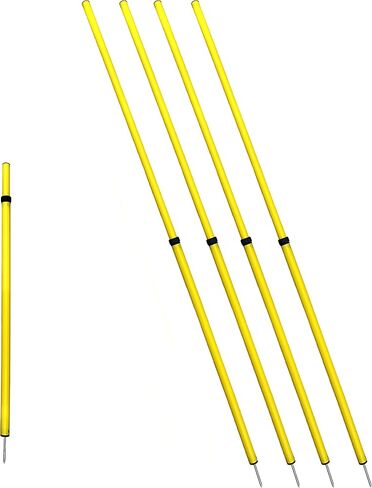 Bluedot Trading Soccer Agility Training Poles, Fixed or Adjustable (4,6,8pc-set) in Saudi Arabia