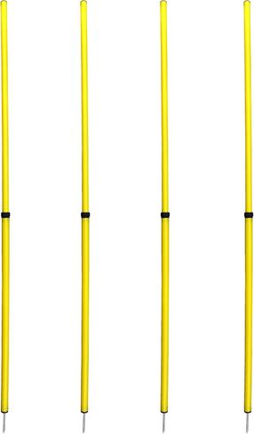 Bluedot Trading Soccer Agility Training Poles, Fixed or Adjustable (4,6,8pc-set) in Saudi Arabia