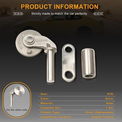 11657636425 Turbo Wastegate Rattle Flapper Rebuild Kit 3.0T متوافق مع BMW N55 530i 535i 640i 740i 740Li F10 F07 F11 F12 F13 F06 F01 F02 F03 F04 11657583908 11654575479 11652470369 in Kuwait