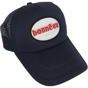 قبعة بيسبول لينكولن هوك بونو باللون الأزرق الداكن - قبعة فيلم مصارعة الذراع في الثمانينيات - ملابس يومية وأزياء - هدية قابلة للتعديل in Kuwait