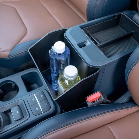 TOPINSTALL Center Console Coin Holder Compatible with 2022-2025 Ford Maverick Accessories, Console Flip-Top Coin Storage Box, Maverick Console Organizer ABS Plastic Insert Accessories in Saudi Arabia