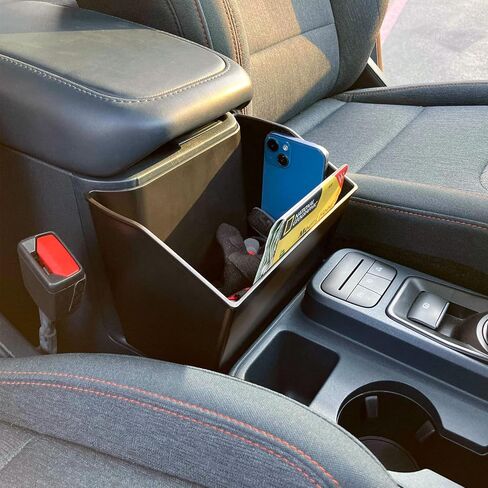TOPINSTALL Center Console Coin Holder Compatible with 2022-2025 Ford Maverick Accessories, Console Flip-Top Coin Storage Box, Maverick Console Organizer ABS Plastic Insert Accessories in Saudi Arabia