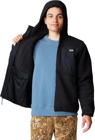 Mountain Hardwear Men's HiCamp Fleece Hoody for Hiking, Travel, Backpacking, and Everyday Wear in Kuwait