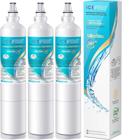 ICEPURE PRO NSF 401 Certified Lt600p Replacement for LG 5231JA2006A KENMORE 9990, 5231JA2006B, KENMORECLEAR 46-9990, 5231JA2006A-S, WFC2001, LSC27931ST, FML-2,RWF1000A Refrigerator Water Filter 3PACK in Saudi Arabia