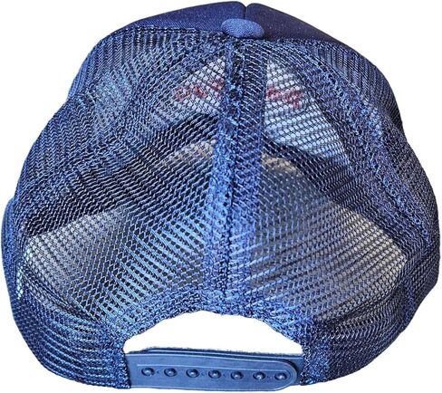 قبعة بيسبول لينكولن هوك بونو باللون الأزرق الداكن - قبعة فيلم مصارعة الذراع في الثمانينيات - ملابس يومية وأزياء - هدية قابلة للتعديل in Kuwait