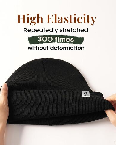 FURTALK Beanies for Women Men Winter Hats Soft Warm Beanie Hat Ladies Knitting Skull Cap in Saudi Arabia