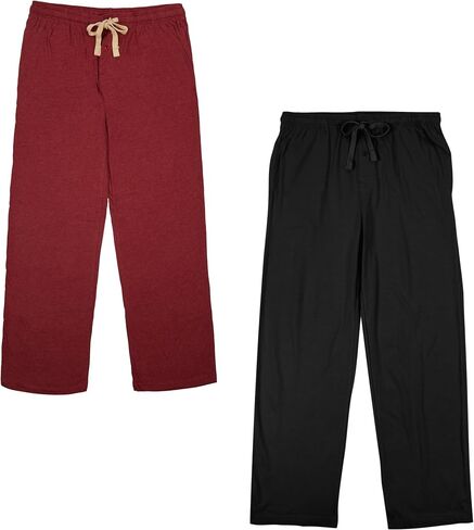 Bioworld Men's 4pk Graphite Heather & Black Sleep Pajama Pants-XL in Saudi Arabia