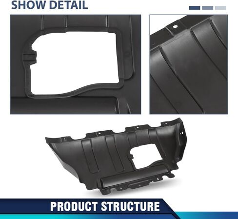 PIT66 Front Engine Splash Shield Guard متوافق مع Tesla Model 3/Y 2017-2023 in Kuwait