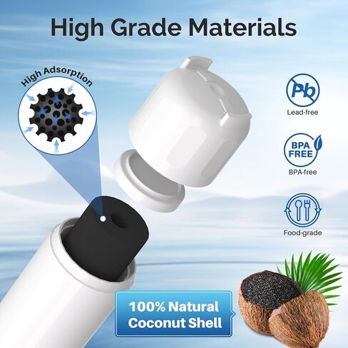 ICEPURE PRO 9690 NSF401&473&53&42 بديل معتمد لـ LG LT700P ADQ36006101، Kenmore Elite 46-9690 ADQ36006102 HDX FML-3 LT700PC LFX28968ST فلتر مياه الثلاجة وفلتر هواء LT120F 2 كومبو in Saudi Arabia