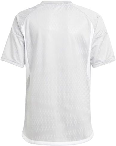adidas Kids Boys Tiro23 Competition V Neck Short Sleeve Jersey Soccer Cleats Moisture Wicking - Black - Size XL in Saudi Arabia