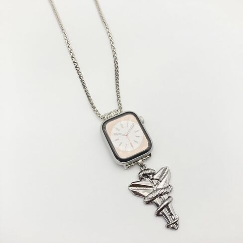 Smart Watch Necklaces Lanyard Pendant Compatible With Apple Watch 9/8/7/SE/Ultra2 S10 Apple Watch Neck Chain in Saudi Arabia