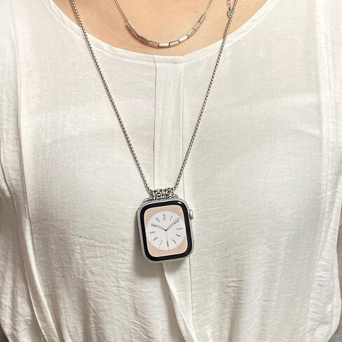 Smart Watch Necklaces Lanyard Pendant Compatible With Apple Watch 9/8/7/SE/Ultra2 S10 Apple Watch Neck Chain in Saudi Arabia