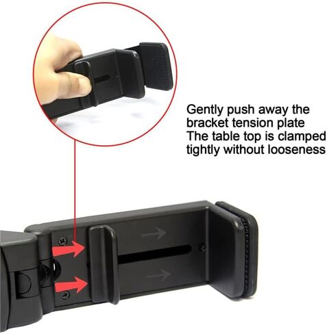 Airplane Phone Holder, Portable Travel Stand Desk Flight Foldable Adjustable Rotatable Selfie Holding Train Seat Stand, Seat Bracket in Saudi Arabia