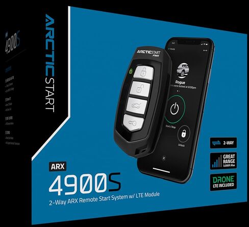 Arctic Start ARX4900S All-in-One 2-Way Remote Start Bundle with LTE LED 3000 Range in Saudi Arabia