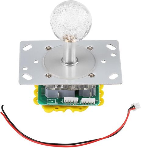 LED Colorful Illuminated Joystick, Switchable from 8 to 4 Way Operation, 5PIN Micro Switches, for Game in Saudi Arabia