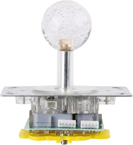 LED Colorful Illuminated Joystick, Switchable from 8 to 4 Way Operation, 5PIN Micro Switches, for Game in Saudi Arabia