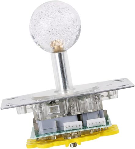 LED Colorful Illuminated Joystick, Switchable from 8 to 4 Way Operation, 5PIN Micro Switches, for Game in Saudi Arabia