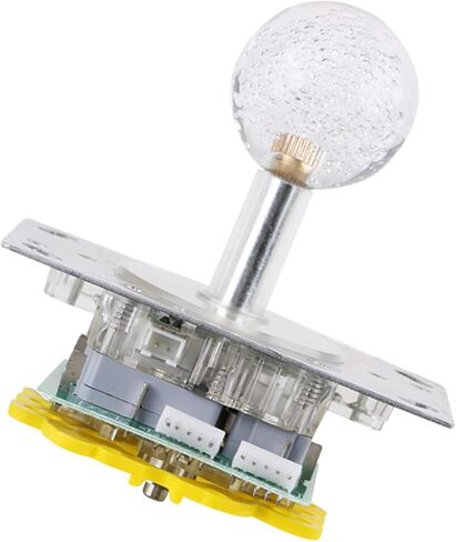 LED Colorful Illuminated Joystick, Switchable from 8 to 4 Way Operation, 5PIN Micro Switches, for Game in Saudi Arabia