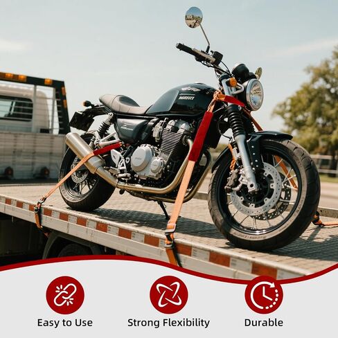 TEGEME 8 PCS دراجة نارية على الأشرطة حلقة ناعمة من جلد الغنم الاصطناعية الأغطاء الفخمة الأغطاء الناعمة حماية الأسطح والكروم من الخدوش in Kuwait