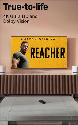 Amazon Fire TV Stick 4K Plus (newest model) with AI-powered Fire TV Search, Wi-Fi 6, stream over 1.8 million movies and shows, free & live TV in Saudi Arabia