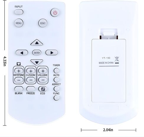 YT-141 Projector Remote Control Replace fit for Casio Projector XJ-V10X XJ-V110 XJ-F10X XJ-F20XN XJ- F100W XJ-F200WN XJ-F210WN in Saudi Arabia