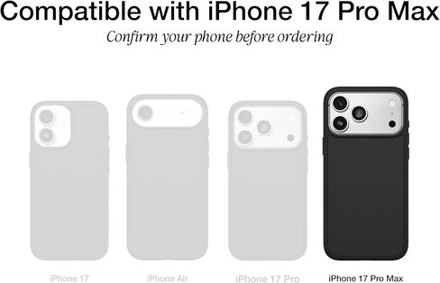 حافظة OtterBox iPhone 17 Pro Max Defender Pro Series - أسود - حافظة iPhone قوية وقوية ومتينة، مثبتة على MagSafe in Kuwait