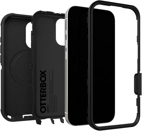حافظة OtterBox iPhone 17 Pro Max Defender Pro Series - أسود - حافظة iPhone قوية وقوية ومتينة، مثبتة على MagSafe in Kuwait