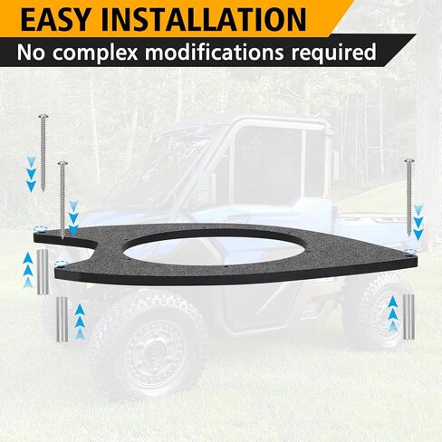 JERBOR for Can-am Defender Overhead 6.5 بوصة محولات مكبر الصوت، محولات مكبرات الصوت مجموعة أدوات تثبيت السقف لترقية الصوت UTV in Saudi Arabia