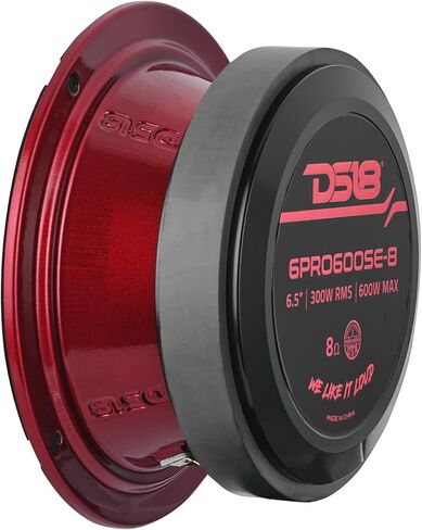 DS18 6PRO600SE-8 مكبر صوت احترافي متوسط ​​الارتفاع مقاس 6.5 بوصة - 300 وات RMS، 600 وات كحد أقصى، 8 أوم - مكبر صوت ذو مصفوفة خطية للغناء ووضوح المدى المتوسط ​​العلوي - فردي in Saudi Arabia