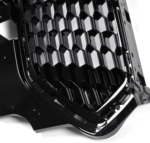 PIT66 3PCS Front Bumper Lower Grille Cover With Triangle, Compatible With Ford Focus 2012 2013 2014 Honeycomb Mesh Grill (Fits Only "S" & "SE" Models, NOT Fit Electric & ST Models) in Saudi Arabia