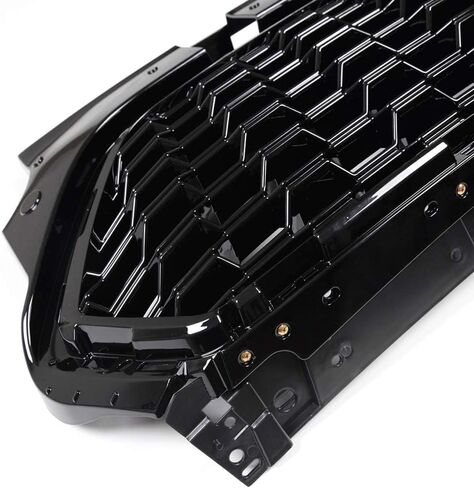 PIT66 3PCS Front Bumper Lower Grille Cover With Triangle, Compatible With Ford Focus 2012 2013 2014 Honeycomb Mesh Grill (Fits Only "S" & "SE" Models, NOT Fit Electric & ST Models) in Saudi Arabia