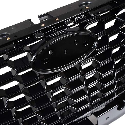 PIT66 3PCS Front Bumper Lower Grille Cover With Triangle, Compatible With Ford Focus 2012 2013 2014 Honeycomb Mesh Grill (Fits Only "S" & "SE" Models, NOT Fit Electric & ST Models) in Saudi Arabia