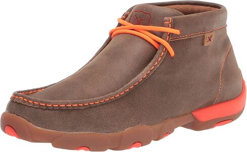 Twisted X Men's Chukka Driving Moc, Bomber/Red, 11M in Saudi Arabia