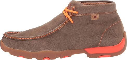 Twisted X Men's Chukka Driving Moc, Bomber/Red, 11M in Saudi Arabia