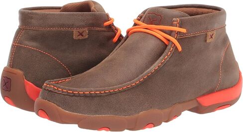 Twisted X Men's Chukka Driving Moc, Bomber/Red, 11M in Saudi Arabia